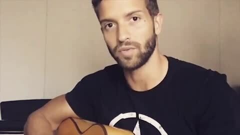 Pablo Alborán, durante un concierto en Córdoba