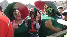México DF celebra el pase a octavos de su selección