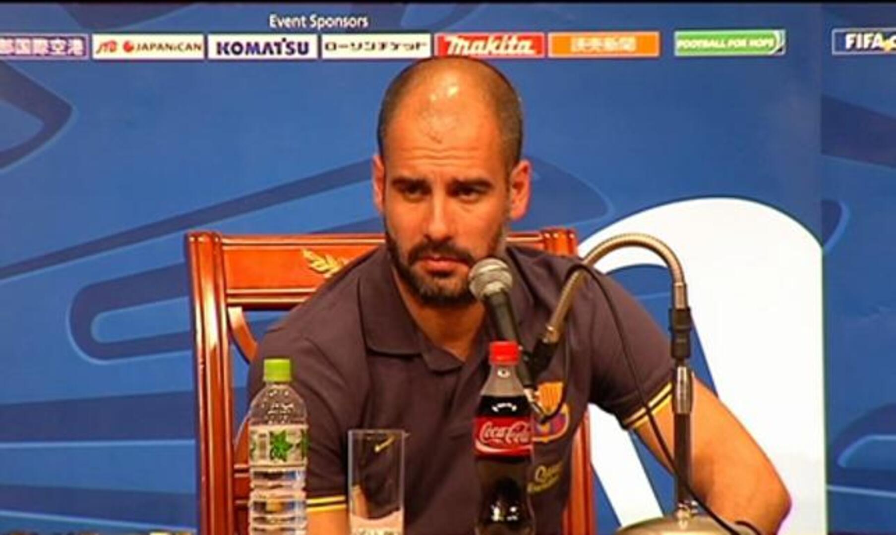 Guardiola: «Madrid y Barça están muy cerca siempre el uno del otro»