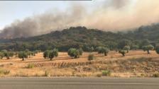 El incendio declarado en Toledo ya ha quemado más de 2.000 hectáreas