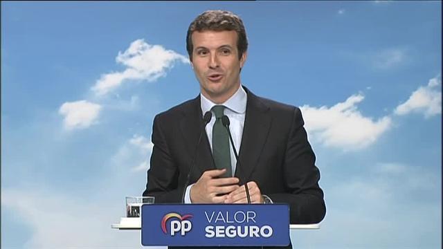 Casado califica de &quot;extrema derecha&quot; a VOX y asegura que el único partido de &quot;centro derecha&quot; es el PP