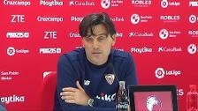 Montella: "Estoy con fuerza, no me preocupa mi futuro"