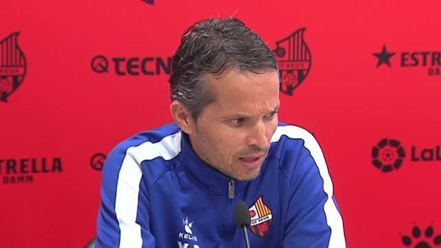 Xavi Bartolo, entrenador del Reus: &quot;Hay una negociación muy avanzada, pero se tiene que producir este fin de semana o ya no se produce&quot;