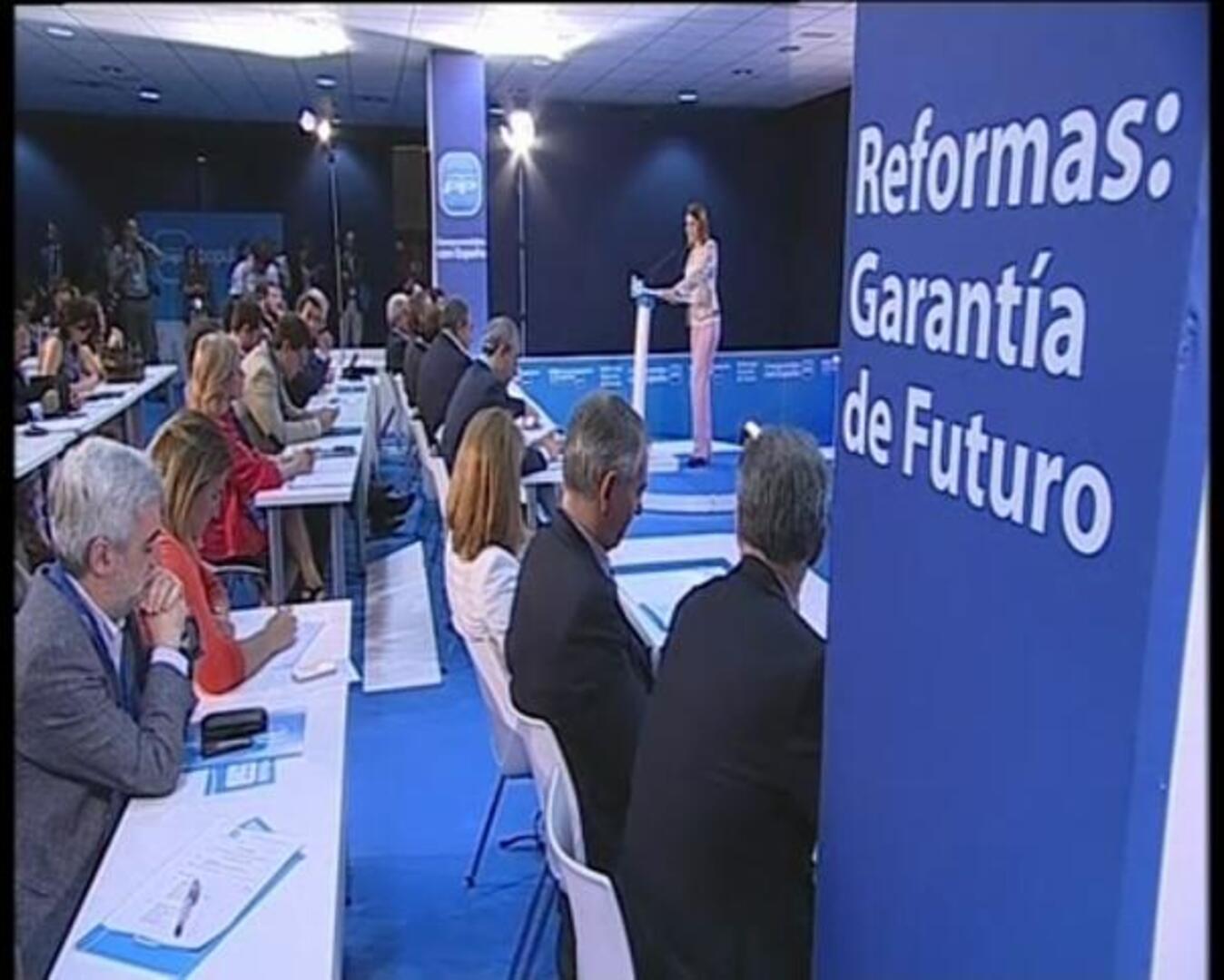 Cospedal: «La deuda que lastra la economía la hemos heredado del PSOE»