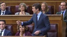 Casado acusa a Sánchez de "arruinar" el país y convertirse "en un plagio de Zapatero"