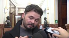 Rufián insiste en que Borrell es "mentiroso desde ayer"