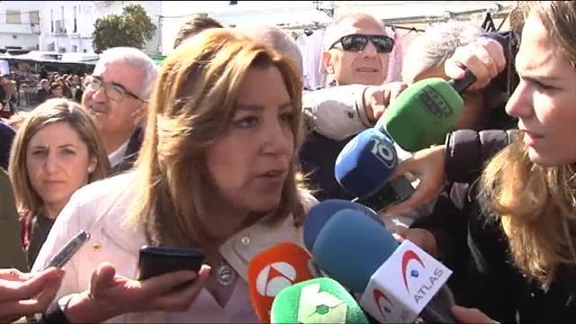 Susana Díaz, en un acto esta semana