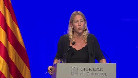 Meritxell Borràs, consejera de Gobernación de la Generalitat