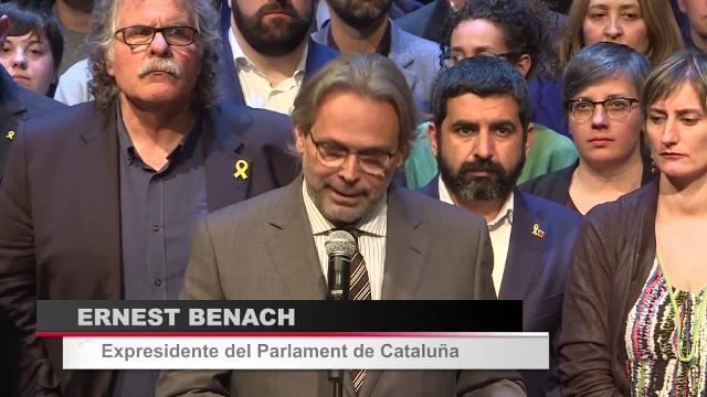 Expresidentes del Parlament muestran su apoyo a Forcadell