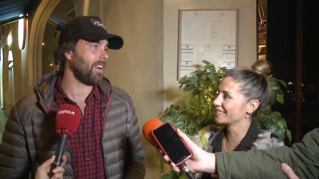 Elena Tablada y Javier Ungría, felices tras anunciar su enlace