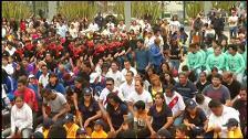 Miles de personas intentan batir un record Guinnes en Lima