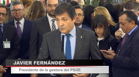 Rafa Hernando, Antonio Hernando y Albert Rivera.