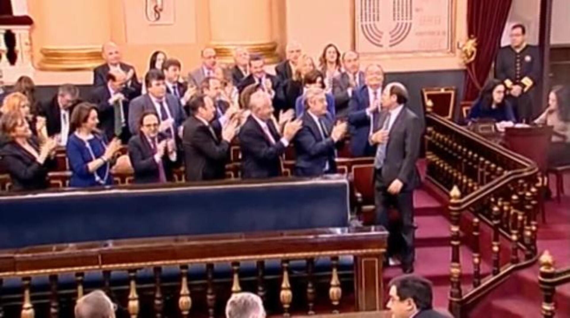García Escudero (i) repite al frente del Senado