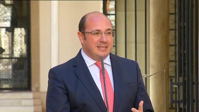 Pedro Antonio Sánchez, presidente de la Región de Murcia