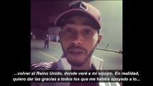 Hamilton agradece a sus fans todo el apoyo