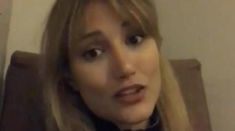 Alba Carrillo en Laponia