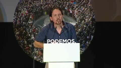Pablo Iglesias, secretario general de Podemos