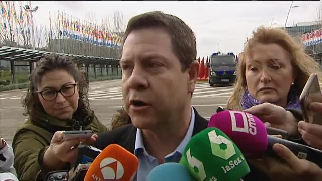 Felipe González y Susana Díaz durante un mitin en Sevilla