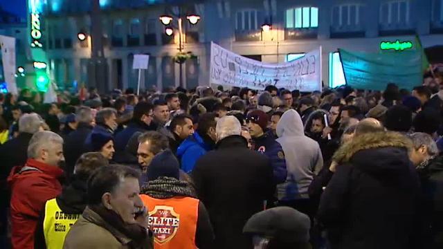 Los taxistas de Madrid miran ahora al Ayuntamiento