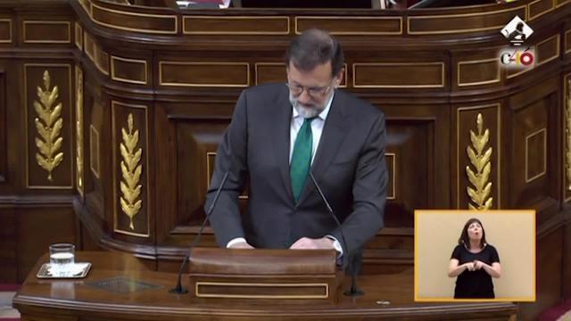 Vídeo: Mariano Rajoy durante su intervención
