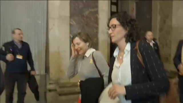 Llarena vuelve a enviar a la cárcel a Rull, Turull, Romeva, Bassa y Forcadell