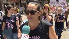 Miles de personas llegadan de toda España marchan en Madrid contra la precariedad