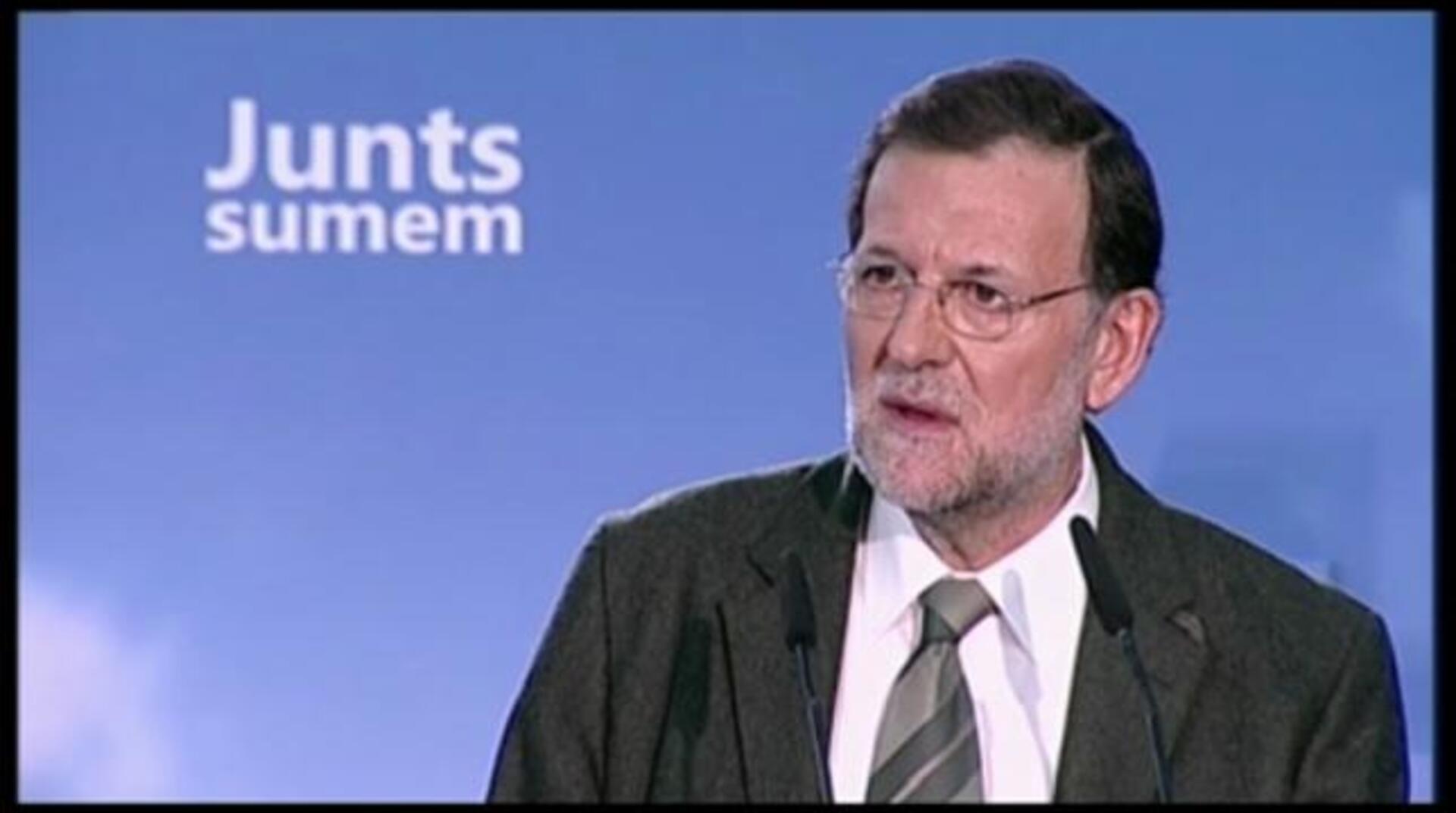 Rajoy acusa a Mas de «arrastrar a millones de ciudadanos a un dilema imposible»