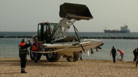 Tres turistas heridos tras el aterrizaje de emergencia de una avioneta en Tenerife