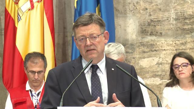 El Aquarius, en el puerto de Valencia