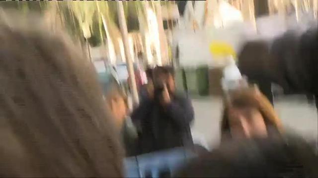 Doña Cristina y su marido, a la salida de la última sesión del juicio el pasado junio