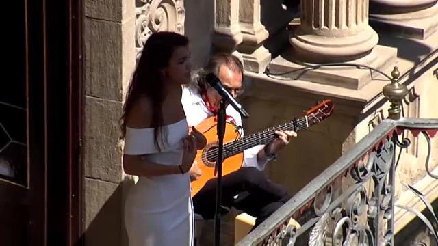 Amaia inaugura el festival &#039;Flamenco on fire&#039; de Pamplona