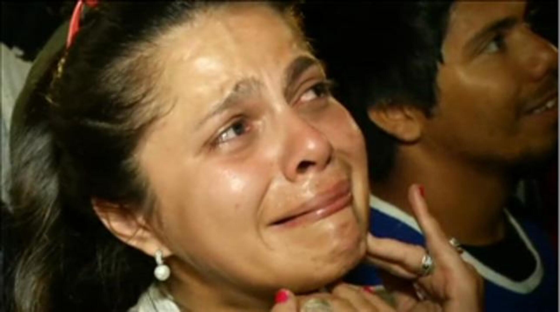 Cristina Kirchner, ayer en el acto de despedida