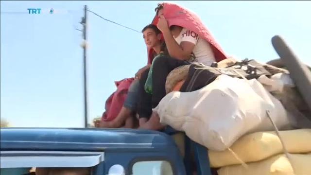 Miles de personas abandonan la ciudad Siria de Idlib ante el aviso de la ONU de un inminente &#039;baño de sangre&#039;