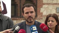 Garzón se muestra "escéptico con las promesas" de Sánchez