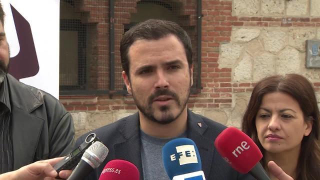 Garzón se muestra &quot;escéptico con las promesas&quot; de Sánchez
