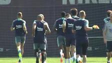 El Barça vuelve a los entrenamientos sin sus internacionales