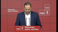 Ábalos: "El PSOE sigue siendo la primera fuerza en Andalucía"