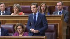 Casado acusa a Sánchez de cometer un "fraude de ley" con su maniobra para saltarse el Senado