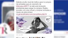 Amaia provoca que se colapse la web de ventas de entradas para su concierto