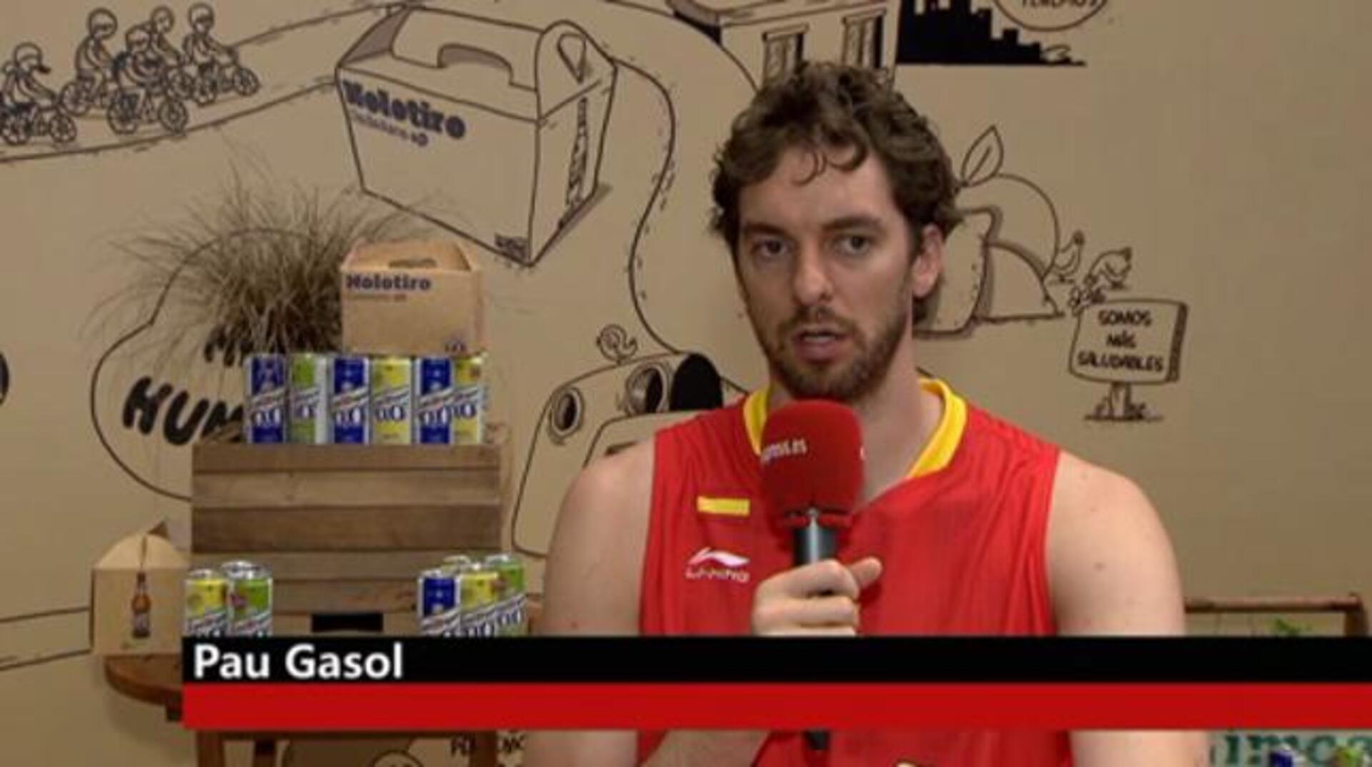 Pau Gasol: «En la cancha da igual si el rival es hermano o primo»