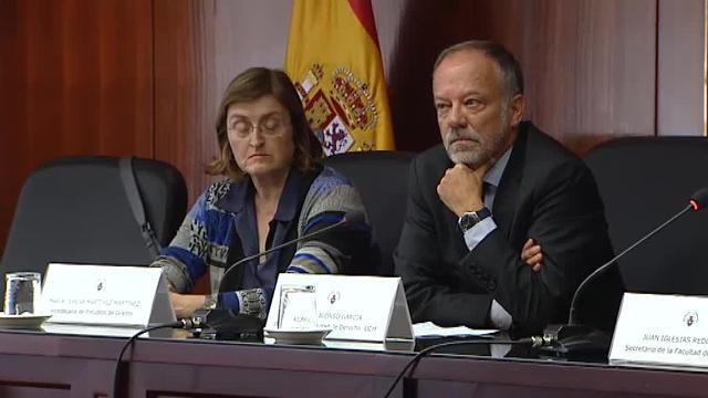 Dolores Delgado se ausenta del acto en la Complutense