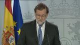 Rajoy asume la presidencia de Cataluña y la delega en Santamaría