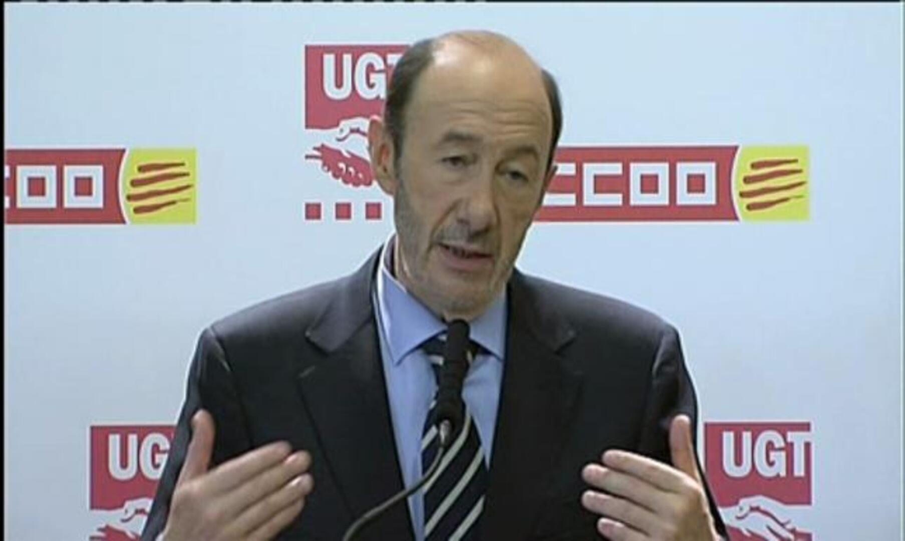 Chacón le dedica ahora «mimitos» a Rubalcaba