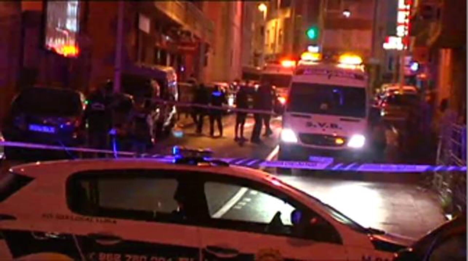 Imagen del lugar del suceso en el que han matado a dos mujeres a tiros