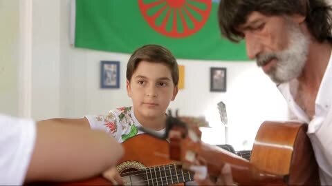 Remedios Málvarez, Emilio Caracafé y Arturo Andújar