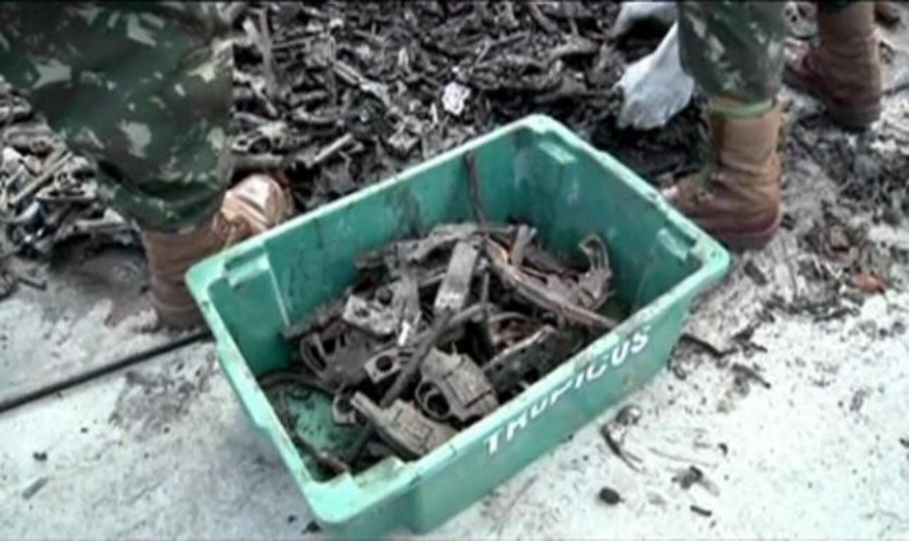 Brasil destruye 40.000 armas en el Sambódromo de Río de Janeiro