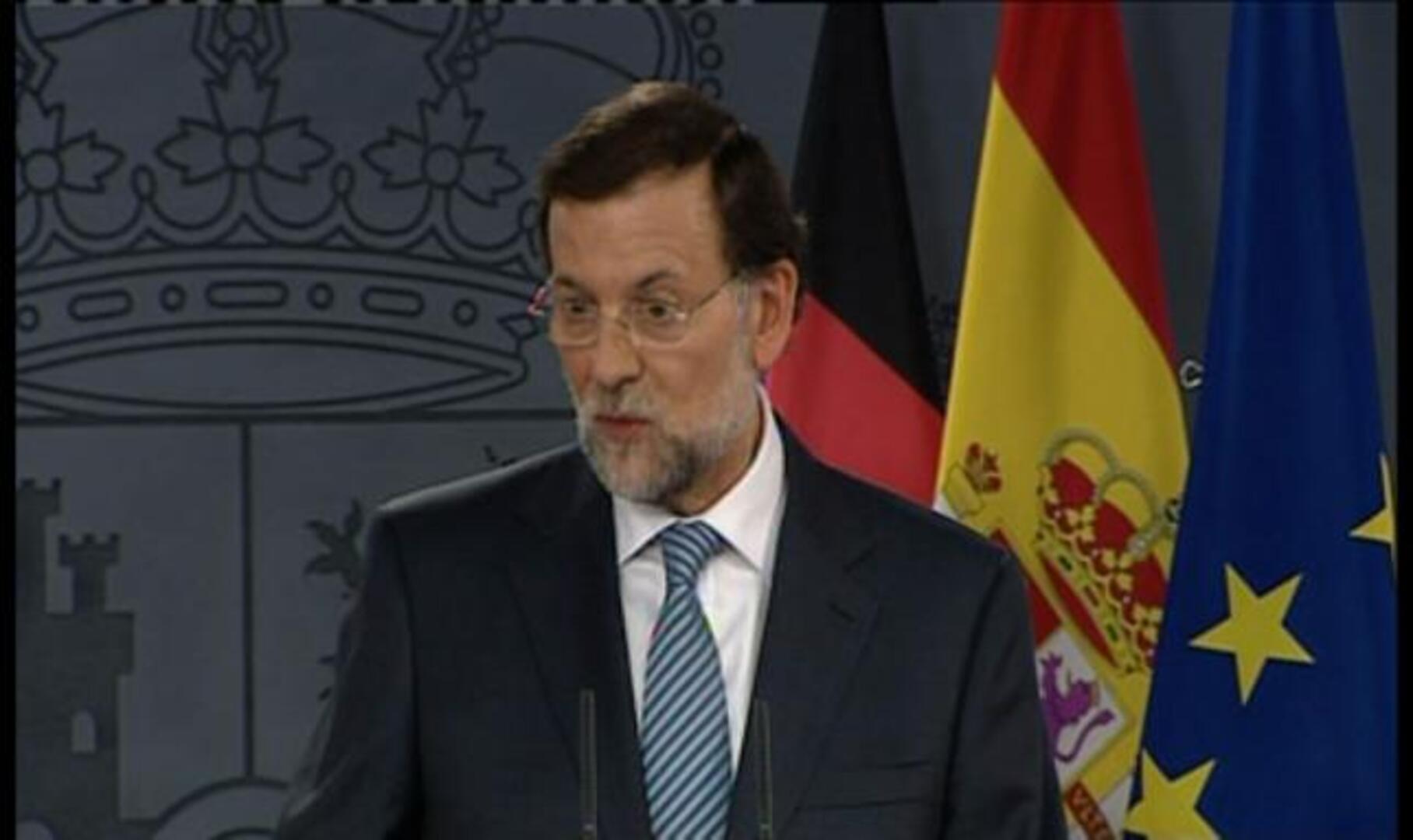 En directo: Merkel y Rajoy combaten las dudas de los mercados con un «proyecto sólido» en defensa del euro