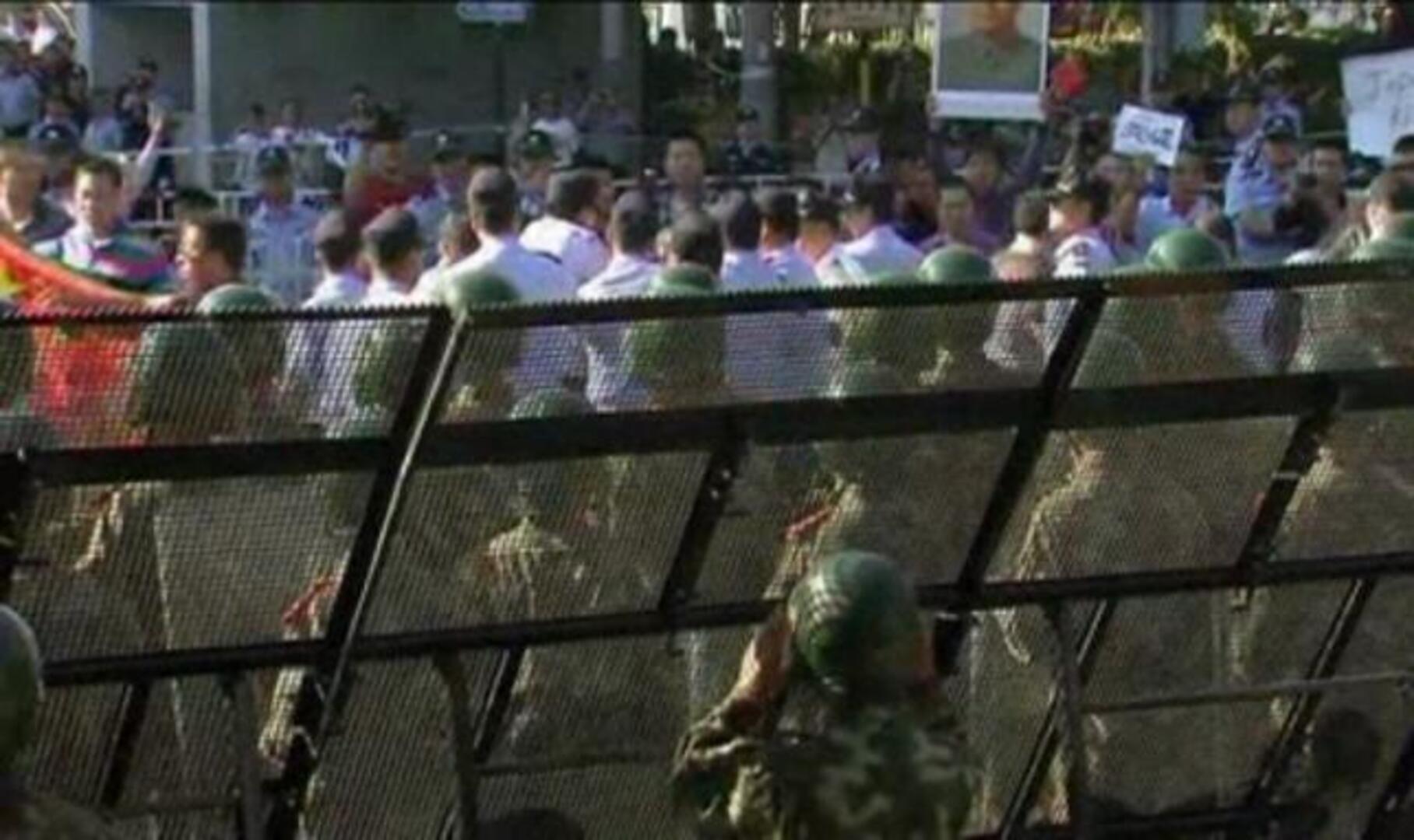En el manifestódromo antijaponés de Pekín