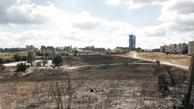 La alcaldesa de Madrid, Manuela Carmena, durante la presentación del proyecto Madrid Norte
