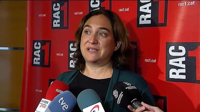 Ada Colau: &quot;Desmiento que haya una rotura interna que provoque la salida de Xavier Domènech&quot;